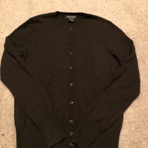 Lord and Taylor cashmere brown cardigan xs